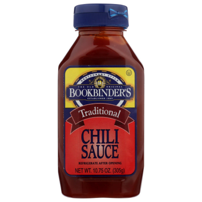 BOOKBINDERS SAUCE CHILI 10.75 OZ - Pack of 9