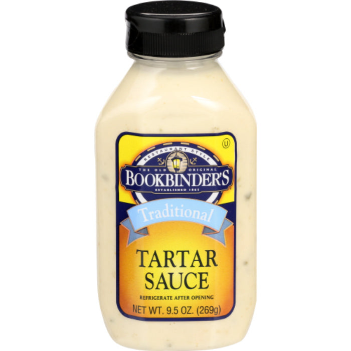 BOOKBINDERS SAUCE TARTAR 9.5 OZ - Pack of 9