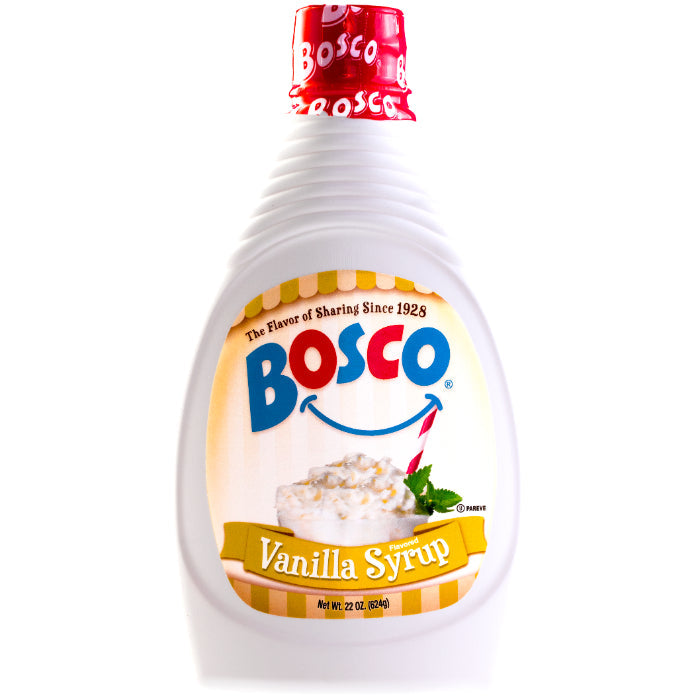 BOSCO SYRUP VANILLA 22 OZ - Pack of 12