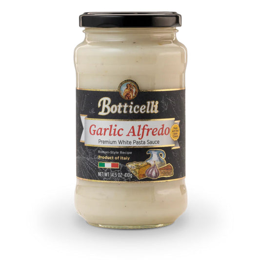 BOTTICELLI FOODS LLC SAUCE ALFREDO GARLIC 14.5 OZ - Pack of 6