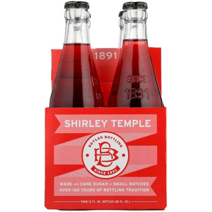 BOYLAN SODA SHIRLEY TEMPLE 4PK 48 FO - Pack of 6