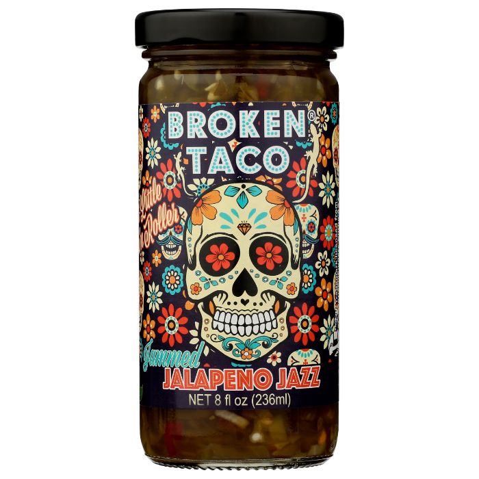 BROKEN TACO JALAPENO SWEET JAZZ 8 OZ - Pack of 6