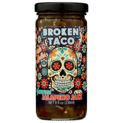 BROKEN TACO JALAPENO SWEET JAZZ 8 OZ - Pack of 6