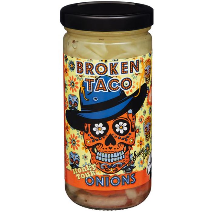 BROKEN TACO ONIONS HABANERO HONKY TNK 8 OZ - Pack of 6