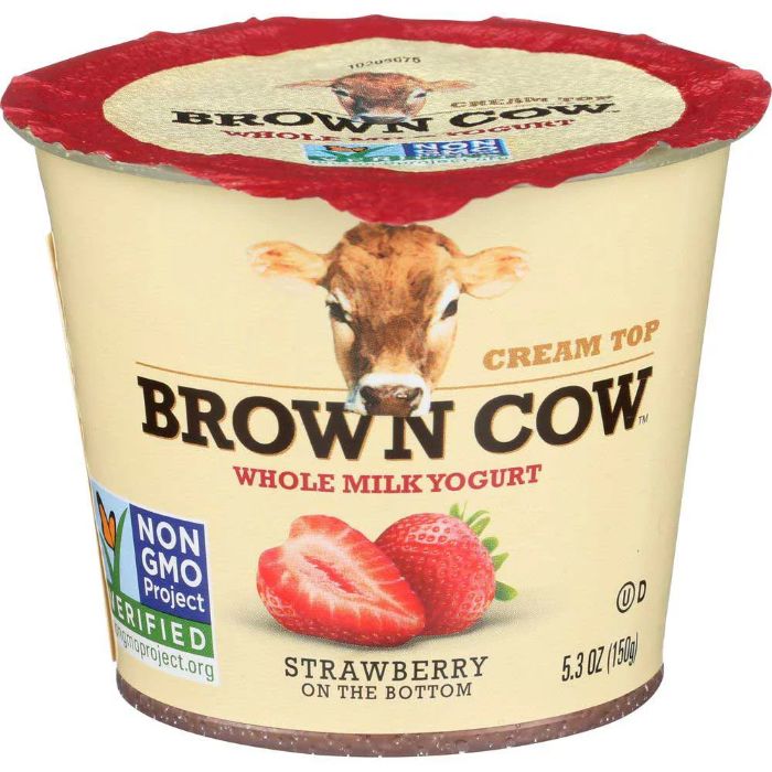 BROWN COW YOGURT CRM TOP STRAWBERRY 5.3 FO - Pack of 12