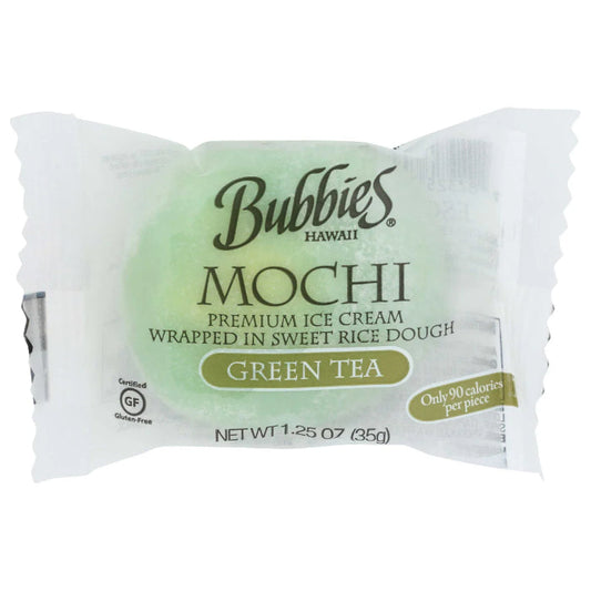 BUBBIES MOCHI GREEN TEA 100PC 1.25 OZ - Pack of 1