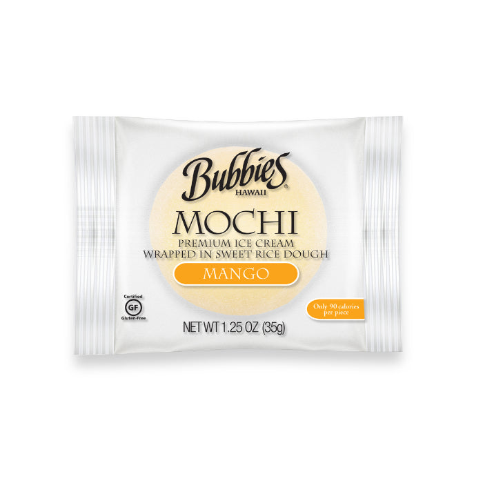 BUBBIES MOCHI MANGO 100PC 1.25 OZ - Pack of 1