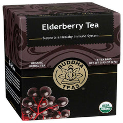 BUDDHA TEAS TEA ELDERBERRY 18 BG - Pack of 6