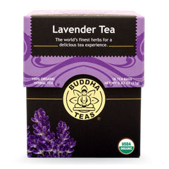 BUDDHA TEAS TEA LAVENDER 18 BG - Pack of 6