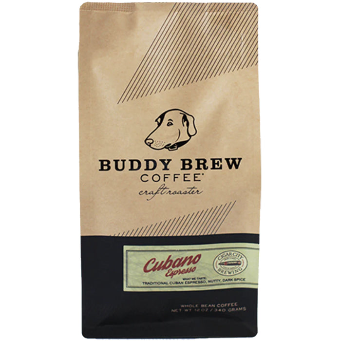 BUDDY BREW COFFEE WB CUBANO ESPRSSO 12 OZ - Pack of 6