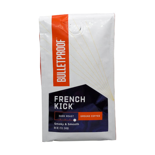 BULLETPROOF - Ground French Kick Coffee, 12oz