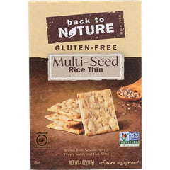 Back To Nature-Cracker Gluten -Free Rice Thin Multi-Seed