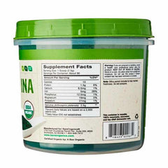 BareOrganics - Spirulina Powder, 8oz - back