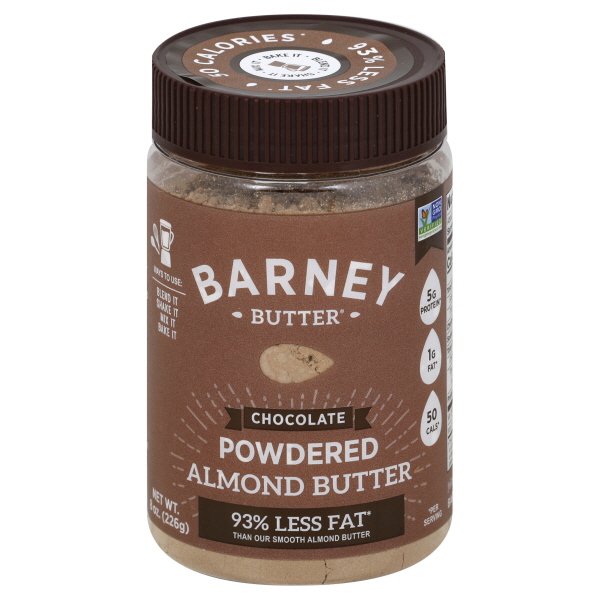 Barney Butter, Powdered Almond Butter, Chocolate, 8 oz 
 | Pack of 6 - PlantX US