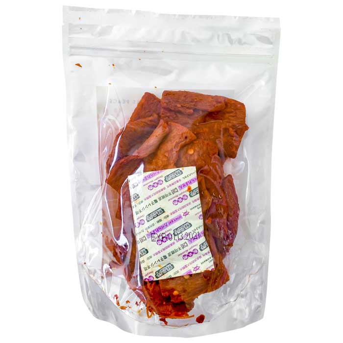 BeLeaf - Meatless Vegan Jerky - Thai Hot & Sour, 7oz - back