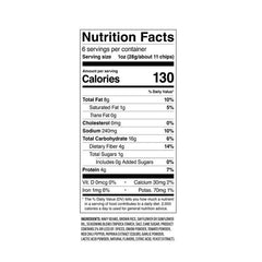 Beanfields - Fiery Hot Bean Chips, 1.5oz - Nutrition Facts