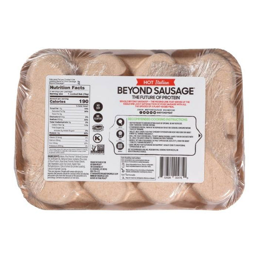 Beyond Meat - Hot Italian Beyond Sausage Back