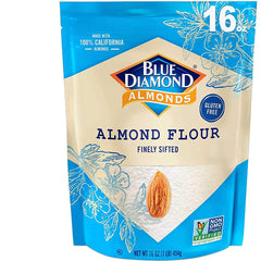 Blue Diamond Gluten Free Almond Flour, 16oz
 | Pack of 4 - PlantX US