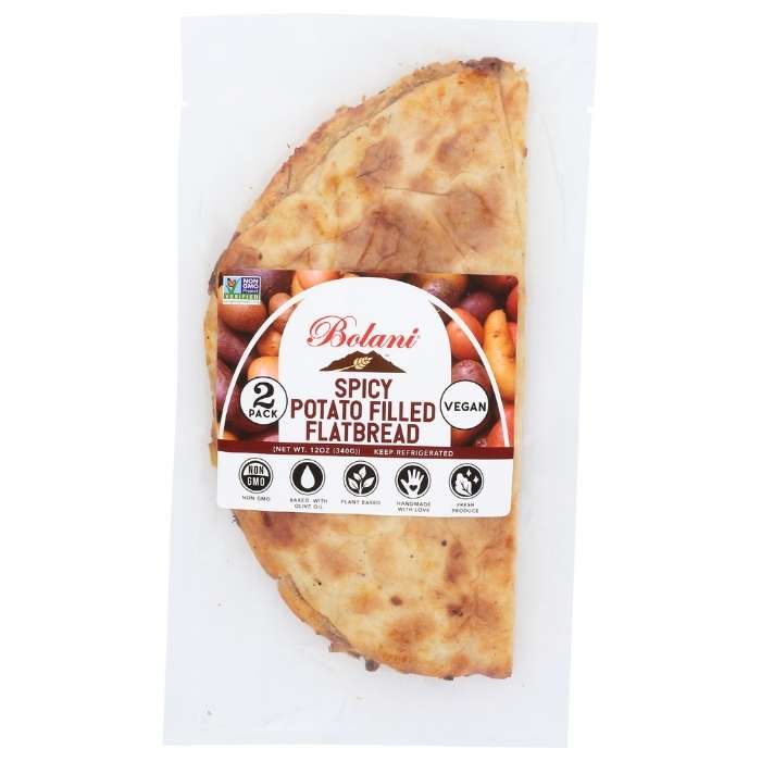 Bolani - Spicy Potato Filled Flatbread, 12oz - front