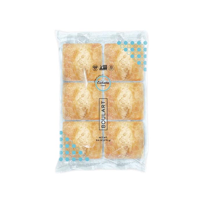 Boulart - Cibatta Rolls, 6Pk, 1.6oz