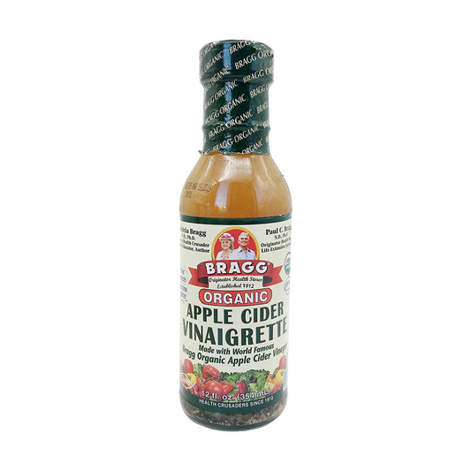 Bragg Apple Cider Vinaigrette Organic – 12 fl oz 
 | Pack of 6 - PlantX US