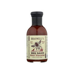 Braswell Sauce Bbq Honey Habanero 13.5 Oz - Pack Of 6