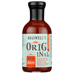 Braswell Sauce Bbq Original 13.5 Oz - Pack Of 6