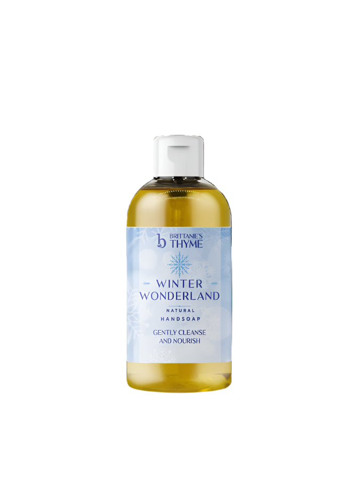 Brittanies Thyme - Hand Soap Olive Oil Winter Wonderland 12 Oz - Pack Of 6