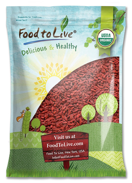 Food to Live - Bulk Fruits Fruit Goji Berry, 5lb - PlantX US