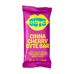 Byte Bars - Vegan Energy Bar - Cinna Cherry, 1.6oz 