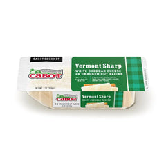 CABOT CHEESE CHDR WHT CRKR VSHP 7 OZ - Pack of 12