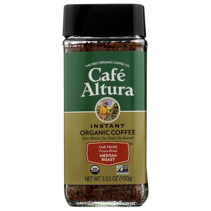 CAFE ALTURA COFFEE FRZ DRIED ORG 3.5 OZ - Pack of 6