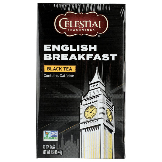 Celestial Seasonings - English Breakfast Tea, 20 BG - Pack of 6