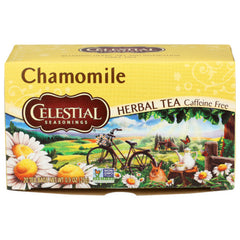 CELESTIAL SEASONINGS TEA HERB CHAMOMILE 20 BG - Pack of 6