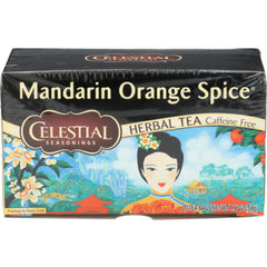 Celestial Seasonings - Herb Mandarin Orange Tea, 20 BG - Pack of 6