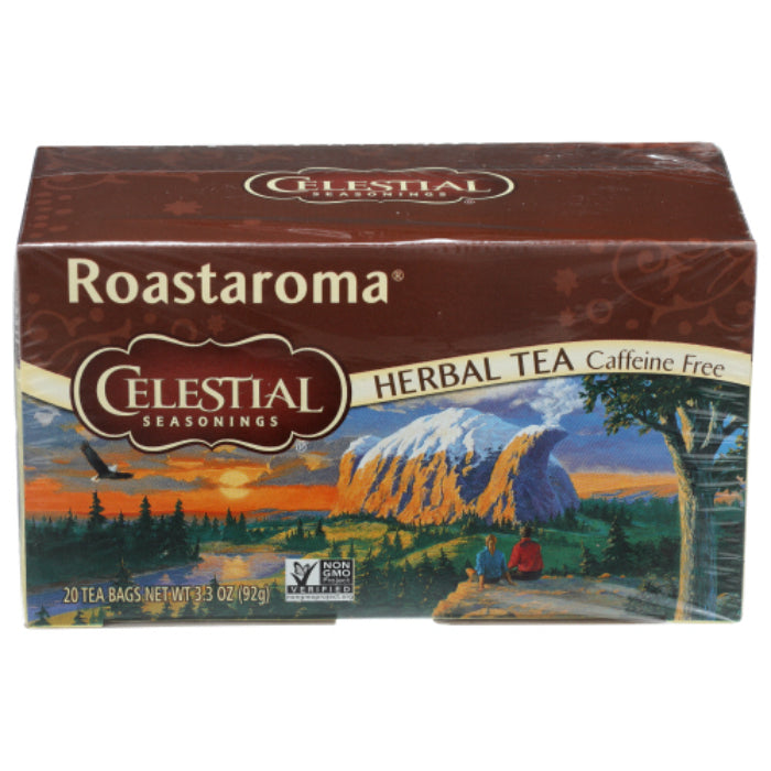 CELESTIAL SEASONINGS TEA HERB ROASTAROMA 20 BG - Pack of 6