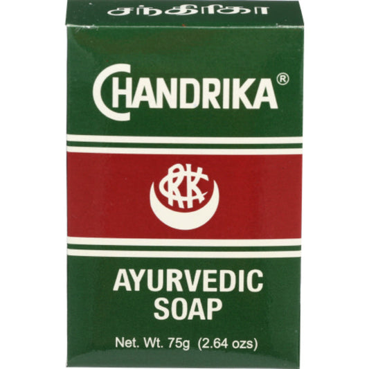 CHANDRIKA SOAP BAR AYURVEDIC 3 OZ - Pack of 1