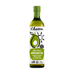 CHOSEN FOODS - OIL 100% PURE AVOCADO, 1 LT - Pack of 4