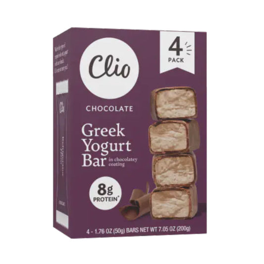 CLIO - BAR GRK YOGURT CHOCOLATE 1.76 OZ - Pack of 10