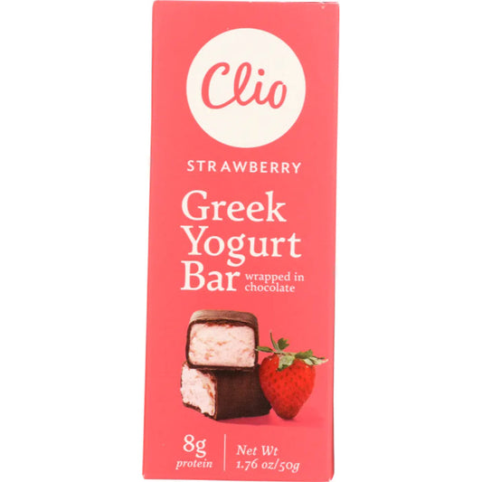 CLIO BAR - YOGURT GREEK STRWBRY 1.76 FO - Pack of 10