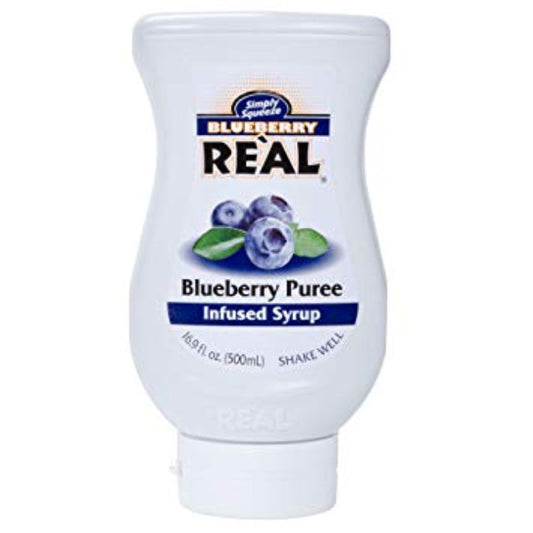 COCO REAL - SYRUP BLUEBERRY REAL, 16.9 FO - Pack of 6