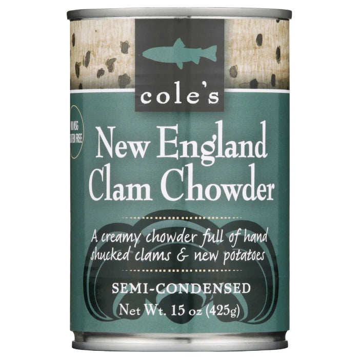 COLES SOUP NEW ENGLND CLAM CHOW 15 OZ - Pack of 6