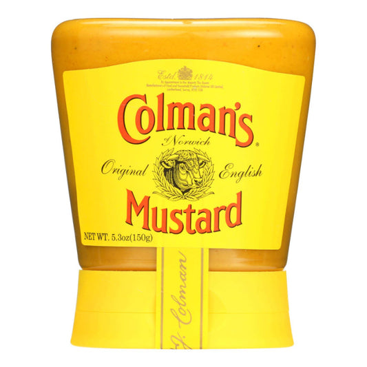 COLMANS MUSTARD SQUEEZY 5.3 OZ - Pack of 6