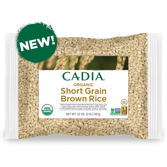 Cadia Rice - Brown Short Grain, 32 oz