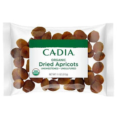Cadia - Organic Dried Apricot Bag, 11oz - product - front