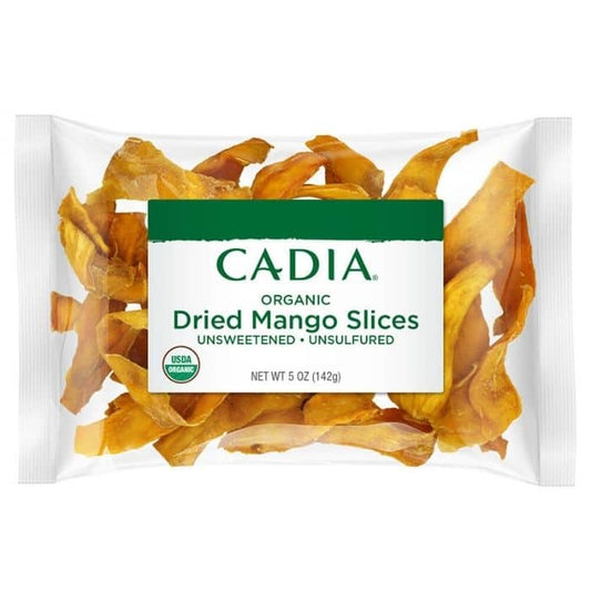 Cadia - Organic Dried Mango Chunks, 5oz - Front