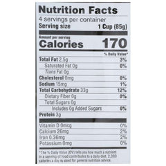 Caesar's Kitchen - Gluten-Free Potato Gnocchi, 12oz - nutrition facts