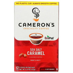 Camerons - Coffee Coffee Ss Sea Salt Carame 4.33 Oz - Pack Of 6