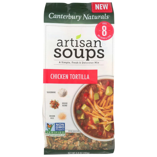 Canterbury Naturals - Soup Chicken Tortilla 6.8 Oz - Pack Of 6