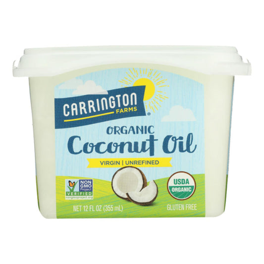 Carrington - Farms Oil Coconut 12 Oz - Pack Of 6